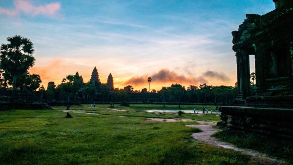 Angkor Wat's ethereal sunrise and explore the majestic Angkor Thom.