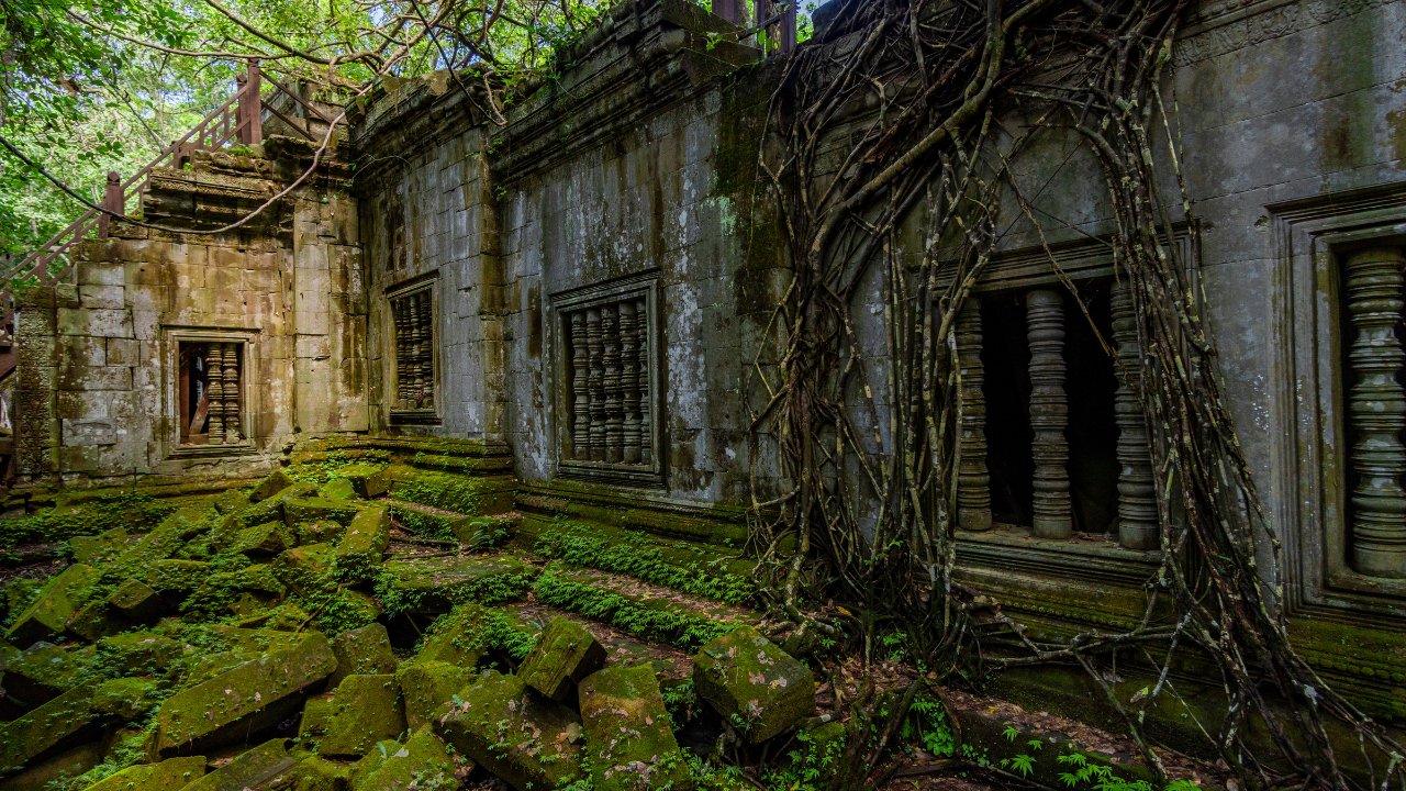 Ancient Mysteries Await. Koh Ker’s pyramids and Beng Mealea’s jungle-enveloped ruins are calling. Join this off-the-beaten-path journey for explorers at heart