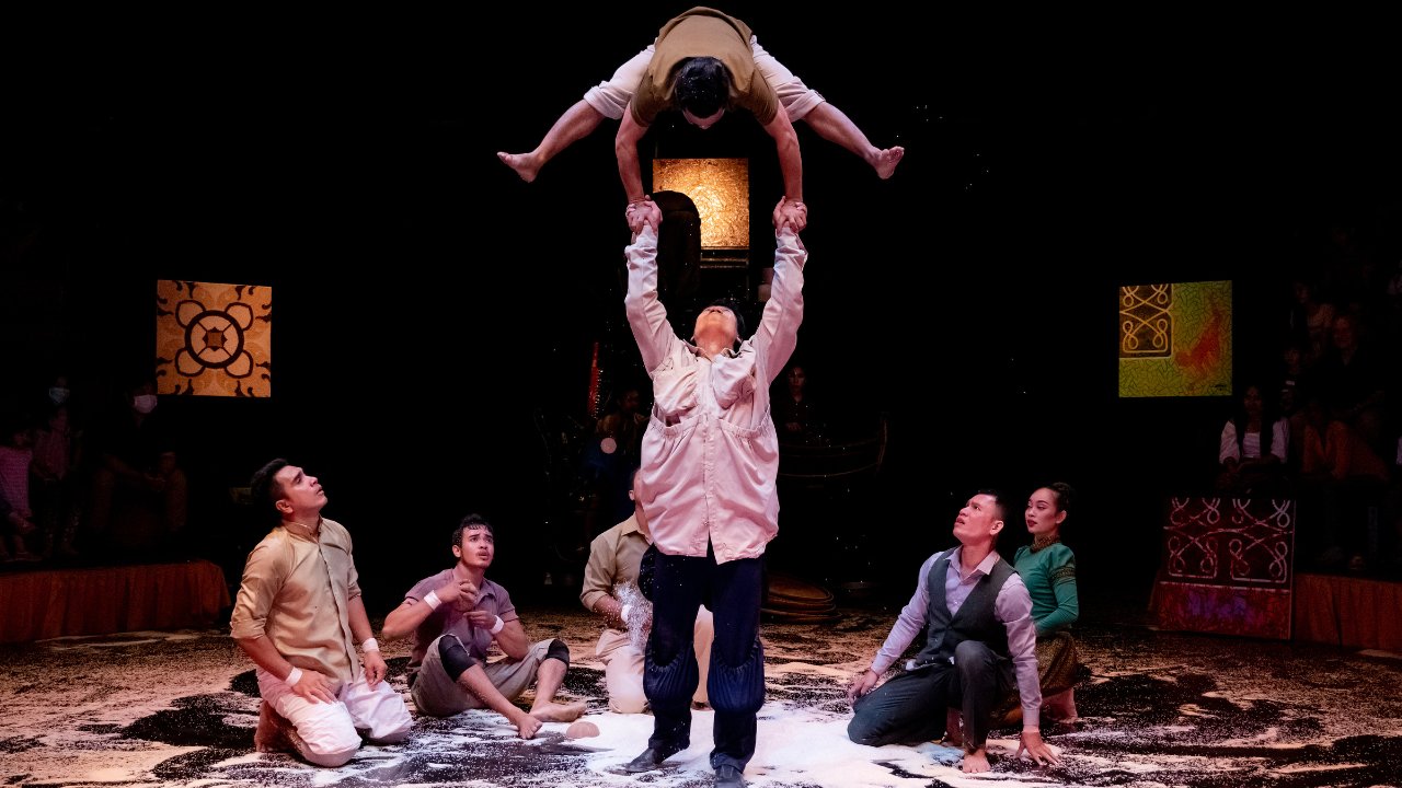 Modern meets traditional Witness the perfect balance at Phare, The Cambodian Circus, where ancient stories find new wings