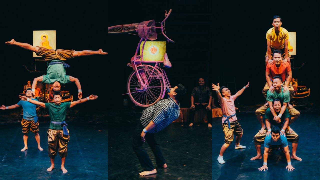 Poetry in motion Contortionists weave impossible dreams at Phare, The Cambodian Circus, bending reality one act at a time